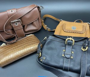 Maxx NY Leather, Dooney & Burke Leather & Brighton Soho Organizer