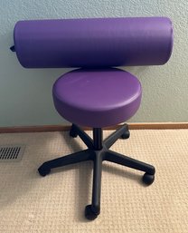 Oakworks Bolster And Rolling Stool