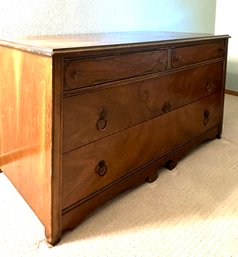 Antique Low Boy Chest Of Drawers