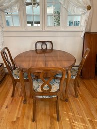 Lenoir Vintage Table And 4 Chairs