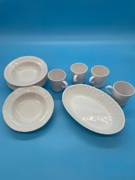 Assorted White Dishware