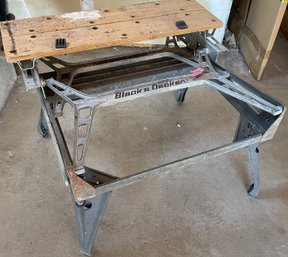 Black And Decker Collapsible Folding Work Table