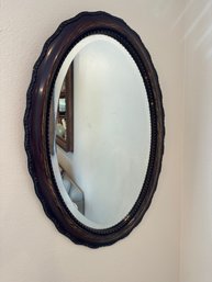 Oval Antique Mirror