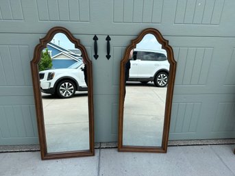 Two Mirrors  - Match Headboard In Previous Lot