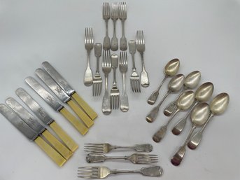 Kendal & Dent Knives & Assorted Flatware