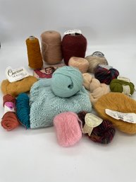 Enormous Yarn And Knitting Lot