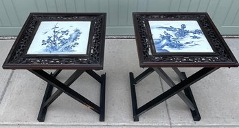 Asian Style End Tables