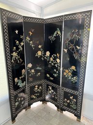 Four Inlaid Panel Screen