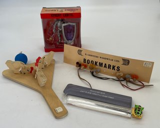 Mouse Bookmarks And Turtle Magnifying Glass