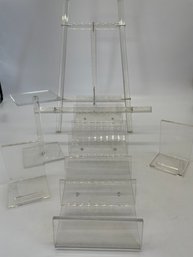 Assorted Shop Keeper Acrylic Display Stands