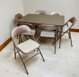 Folding Poker Table And Chairs