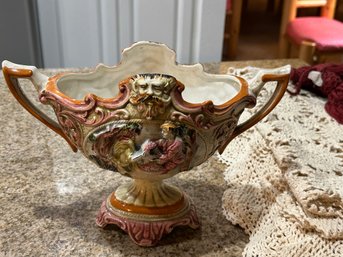 Capodimonte Footed Dish, Tapestry & More