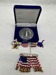 Patriotic Pin Assortment