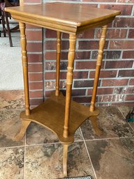 Wood Side Table