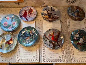 Wild Bird Collectors Plates