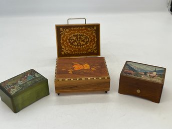 Collection Of Music Boxes