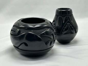 Santa Clara Pueblo Black Pottery