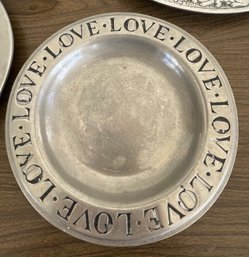 Pewter Platters And More