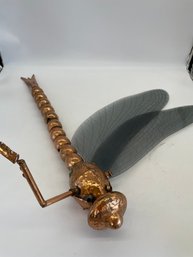 Dragonfly & Grasshopper Sculptures