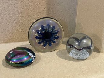 Glass Paperweights