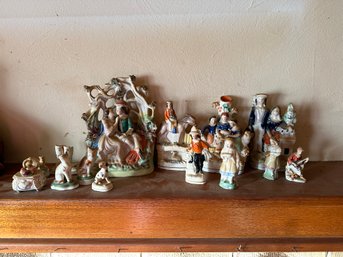 (12) Ceramic Figurines