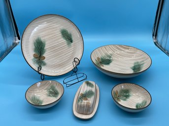 Fancrest-Wares Pine Serving Set