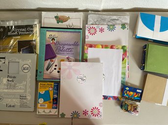 A Hodge Podge Of Paper Supplies