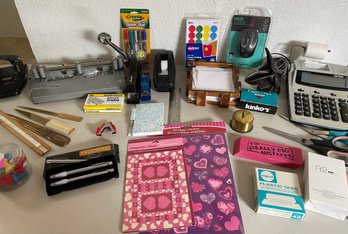 A Lot Of Office Supplies