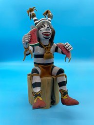 Koshare Kachina Hano Clown By Manuel Cleveland