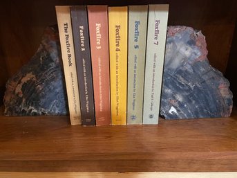 Pair Of Bookends And Foxfire Series 1-5 And 7