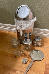 Vanity Canisters And Bin