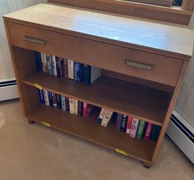 Vintage Wooden Cabinet With One Drawer