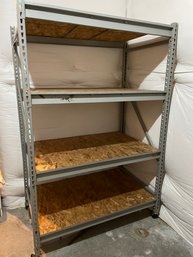 Grey Wheeled Storage Shelf #1
