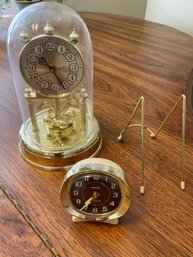 Clock In A Cloche
