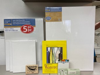 Assorted Canvases New In Package