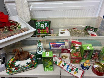 Assorted Christmas Decorations