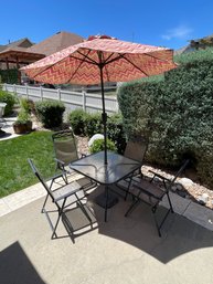 Square Outdoor Dining Set