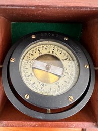 Marine Compass In Box By Star Compass Of Boston