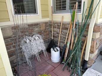 Garden Tools And Fencing Pieces