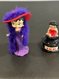 Chic Betty Boop Figurine And Container