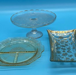 Decorative Glass Serving Dishes