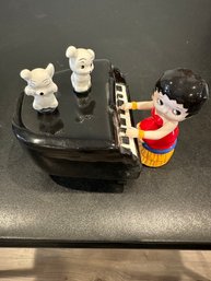 Betty Boop Playing The Piano Music Box