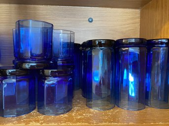 Cobalt Glassware