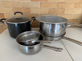 Assorted Pots And Pans