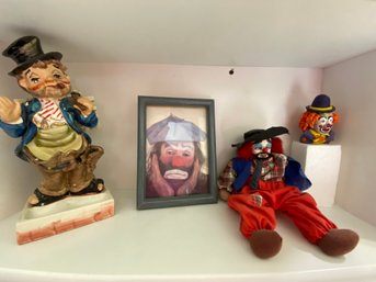 Assorted Clown Decor