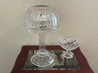 Crystal Lamp Candle Holder