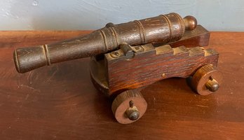 Miniature Wooden Canon