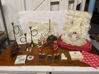 Assorted Christmas Tabletop Decor