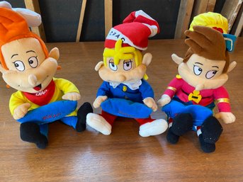 Kelloggs Snap! Crackle! Pop! 1999 Vintage 12' Plush Trio Retired Collectibles