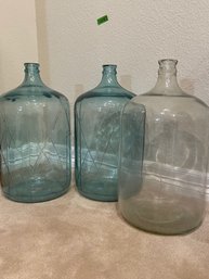 Vintage Glass Water Jugs